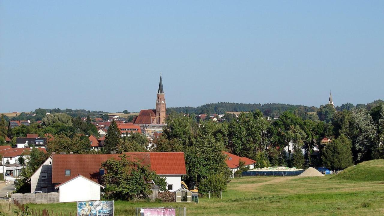 Pension Geno Geisenhausen Buitenkant foto